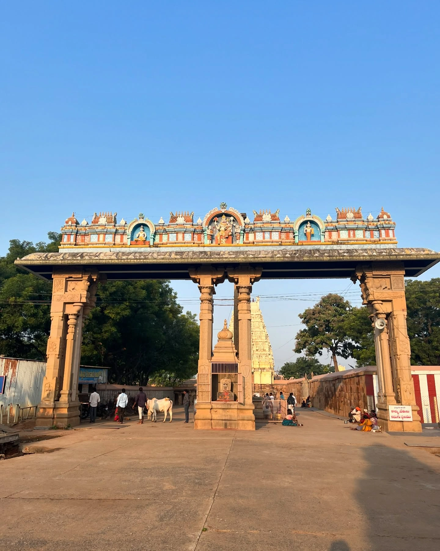 Ahobilam hill temple landscape covered in Chennai to Ahobilam trip