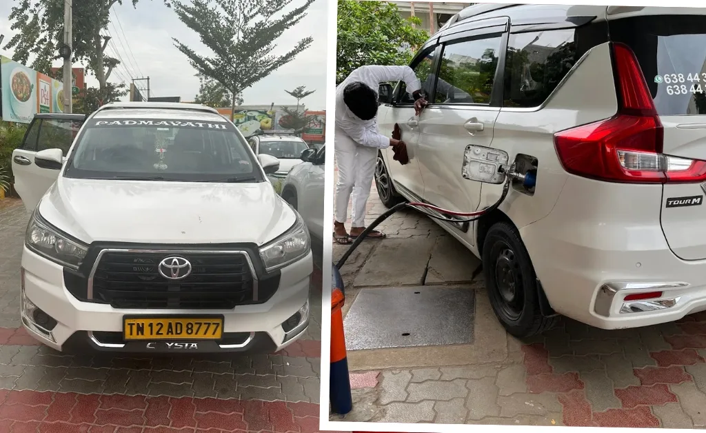 chennai to tirupati car rental