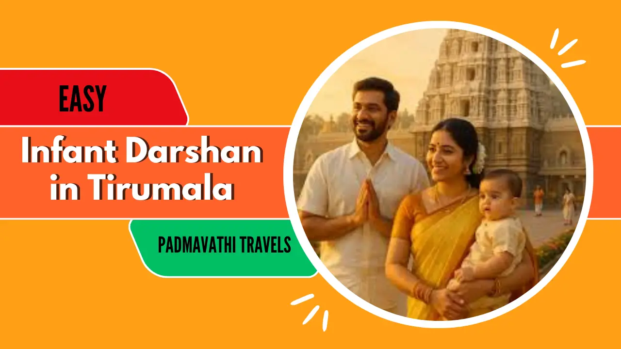 darshan for infants in tirumala