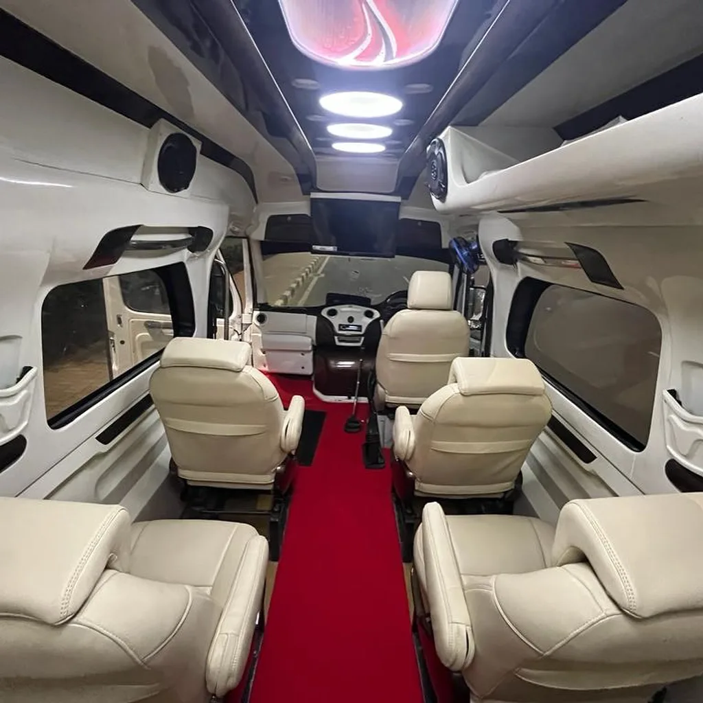 Force Urbania luxury van rental in Chennai for group travel