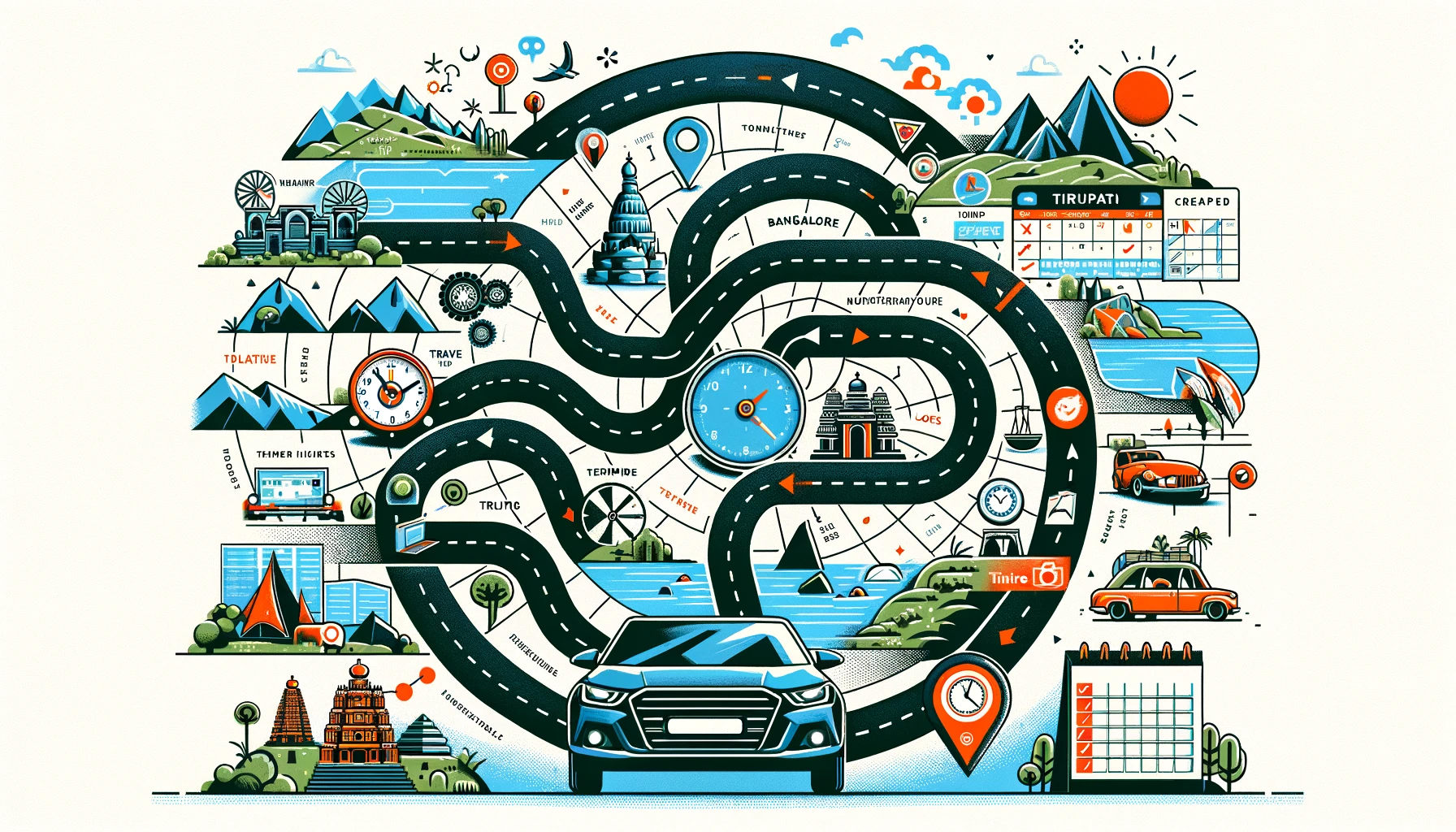 Car rental options for Tirupati